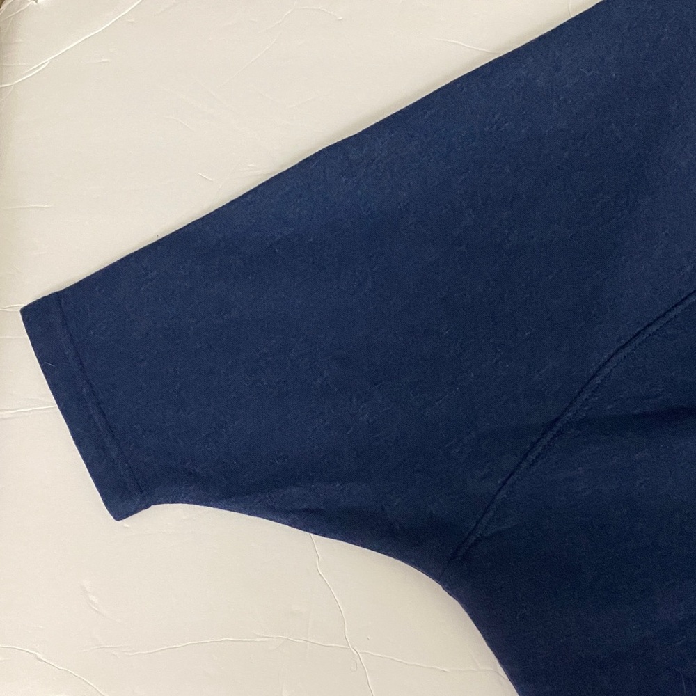 The Pyramid Collection Oversized Midnight Blue Women's Jacker Robe - Picture 9 of 16